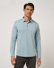 Handsome Town Long Sleeve Polo