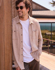 Cloud Waffle Shirt Jacket