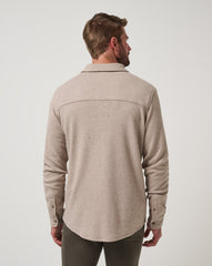 Cloud Waffle Shirt Jacket