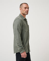 Cloud Waffle Shirt Jacket