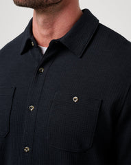 Cloud Waffle Shirt Jacket