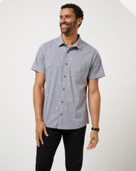 French Riviera Button-Up