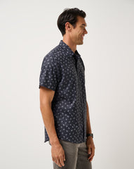 Techwoven Grey Wind Button-Up