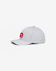 Red White Iconic Snapback Hat