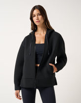 Cloudscape Zip Hood