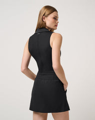 Moveknit Rib Zip Polo