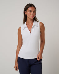 Skyloft Light Sleeveless Polo