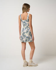 MoveKnit Sleeveless Printed Dress