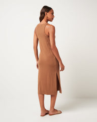 Cloud Rib Hadley Wood Dress