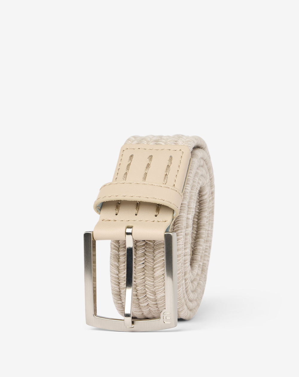 Popsicle Stretch Woven Leather Belt