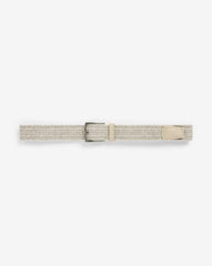 Popsicle Stretch Woven Leather Belt
