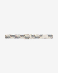 Time Zoned Stretch Woven Belt