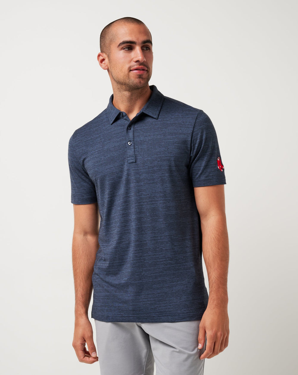 Boston Red Sox The Heater Polo