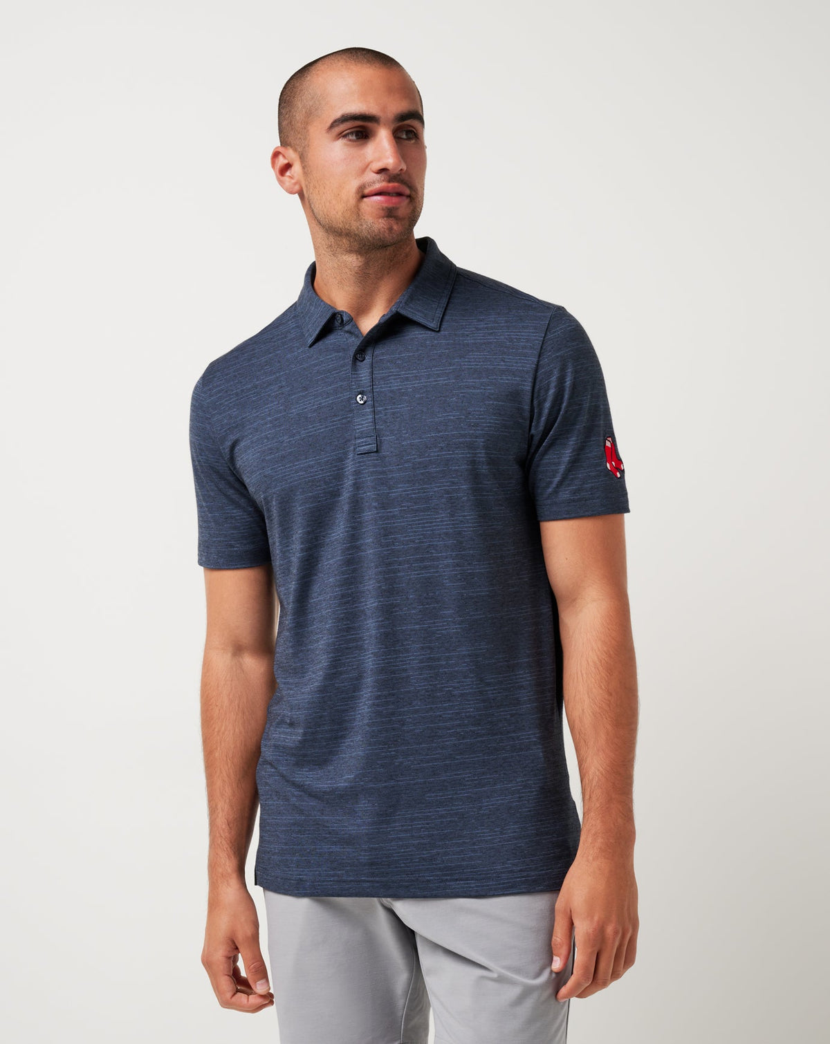 Boston Red Sox The Heater Polo