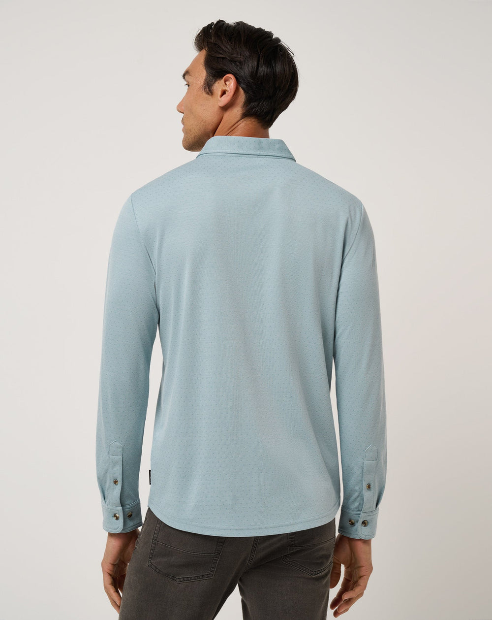 Handsome Town Long Sleeve Polo