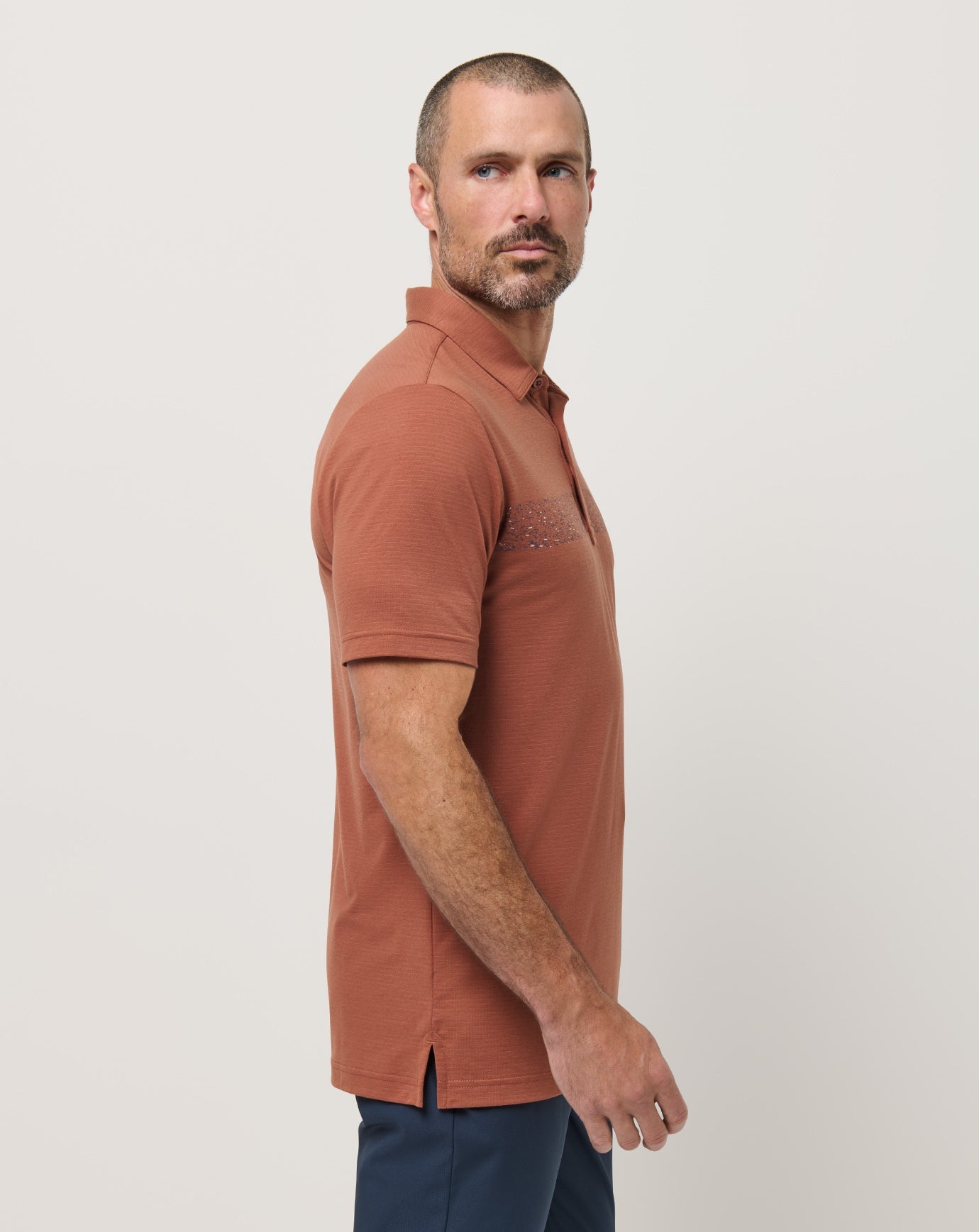 The Heater Chest Stripe Polo