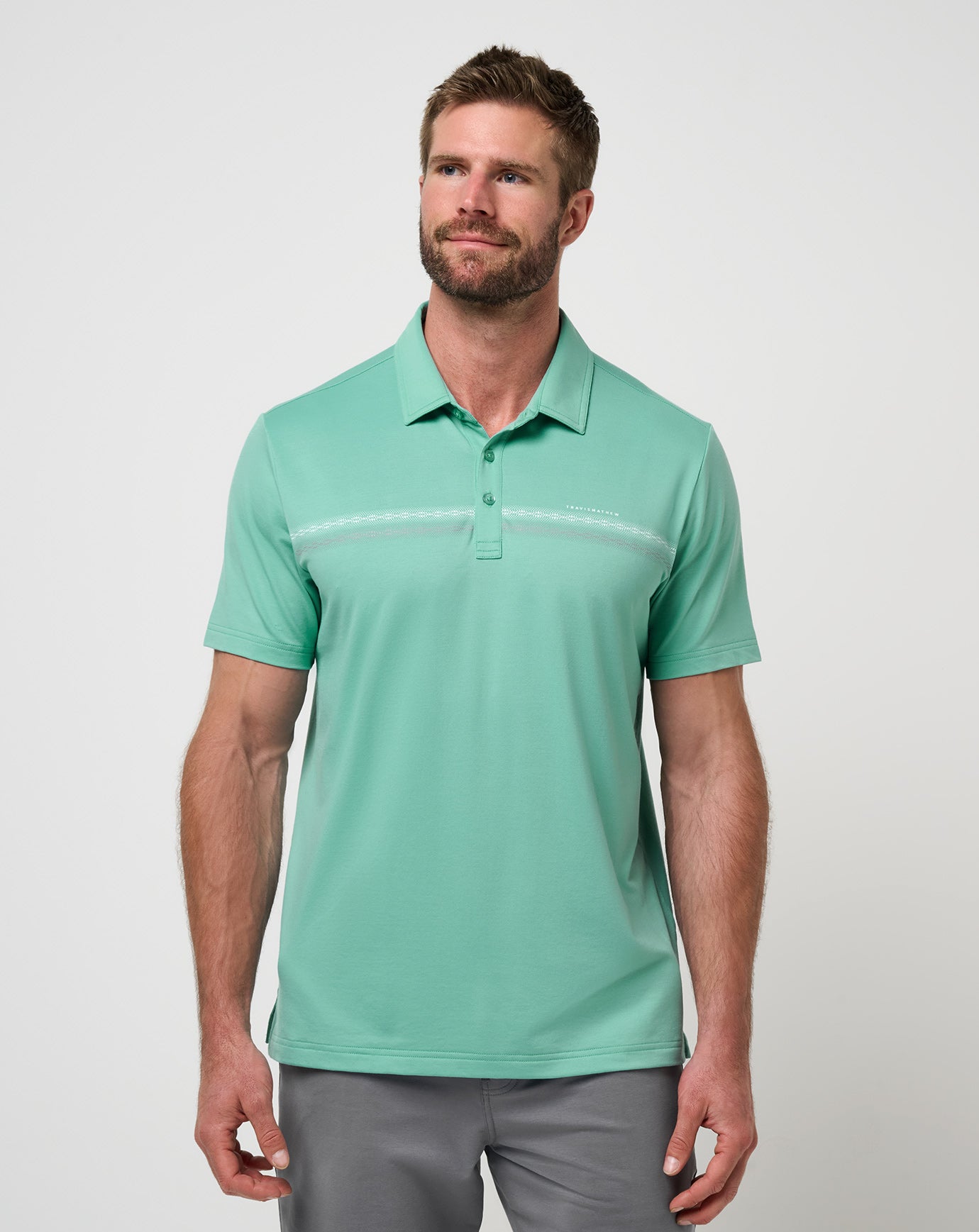 Featherweight Chest Stripe Polo
