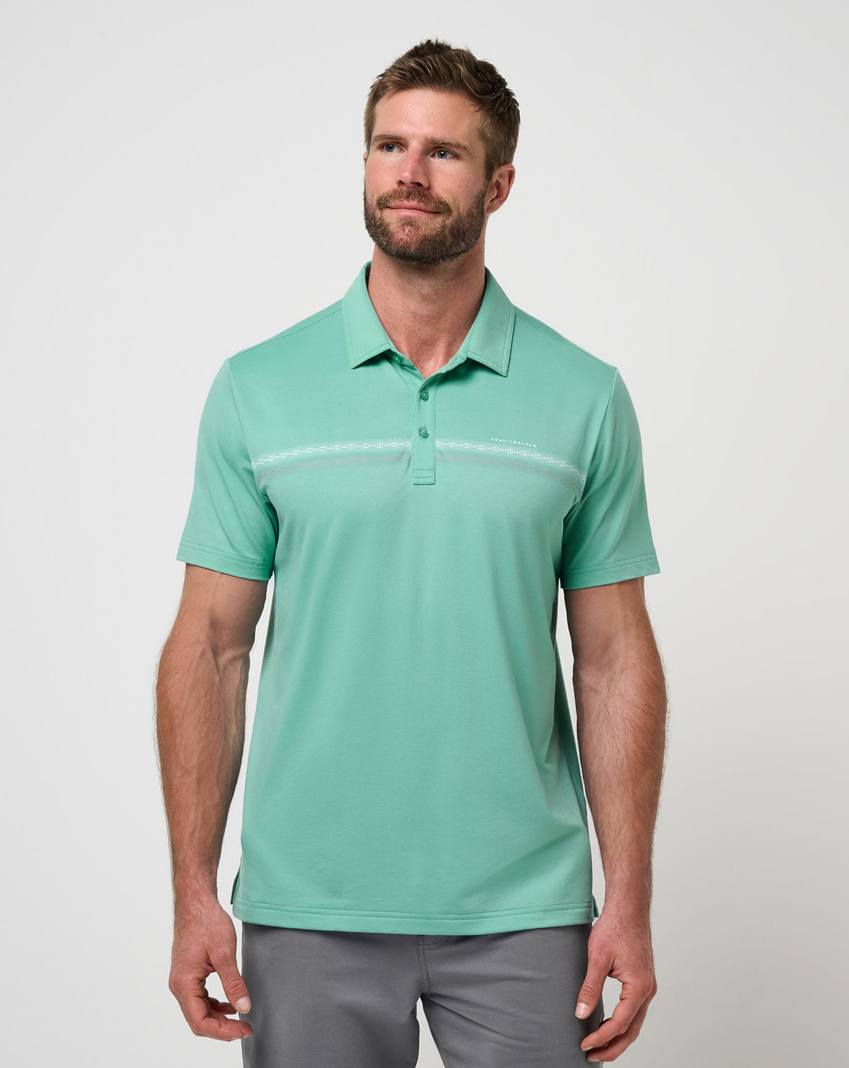 Featherweight Chest Stripe Polo