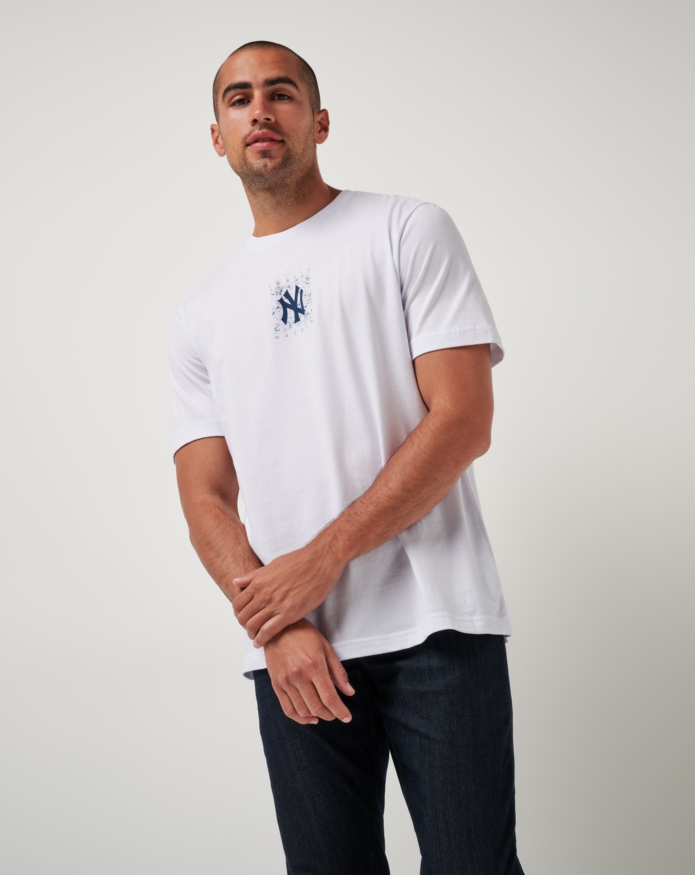 New York Yankees In The Dugout Tee