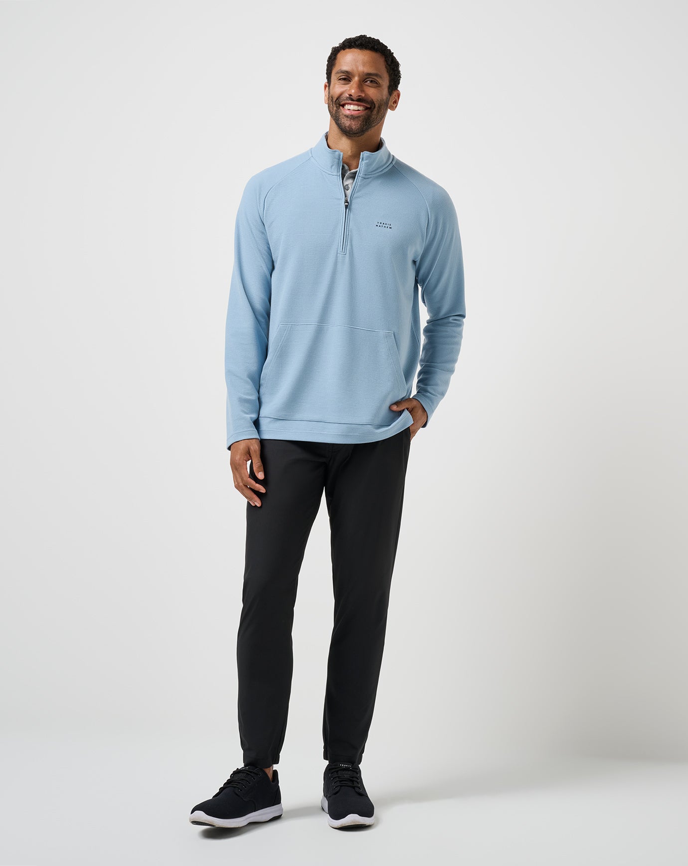 Performance Waffle Quarter Zip