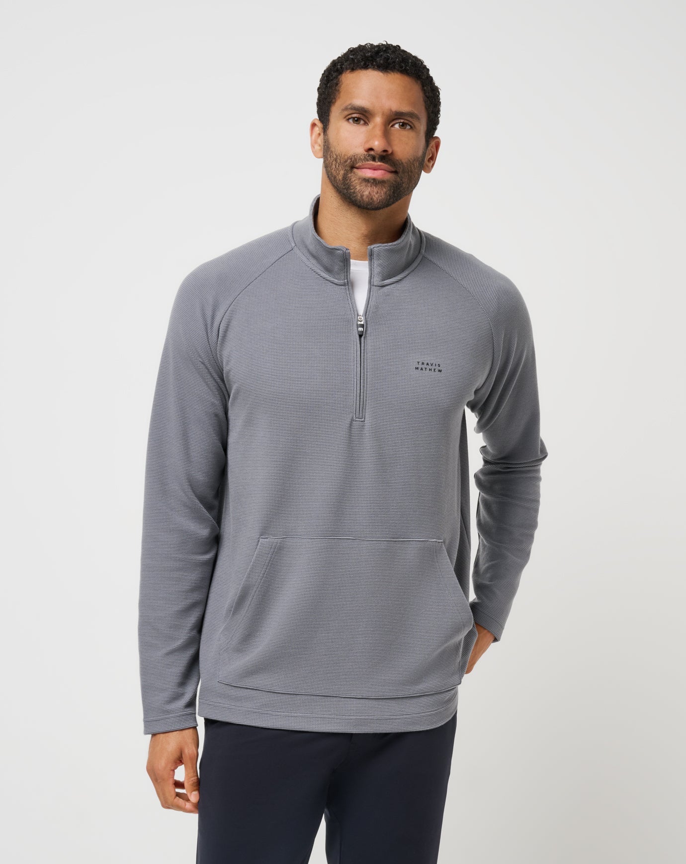 Performance Waffle Quarter Zip