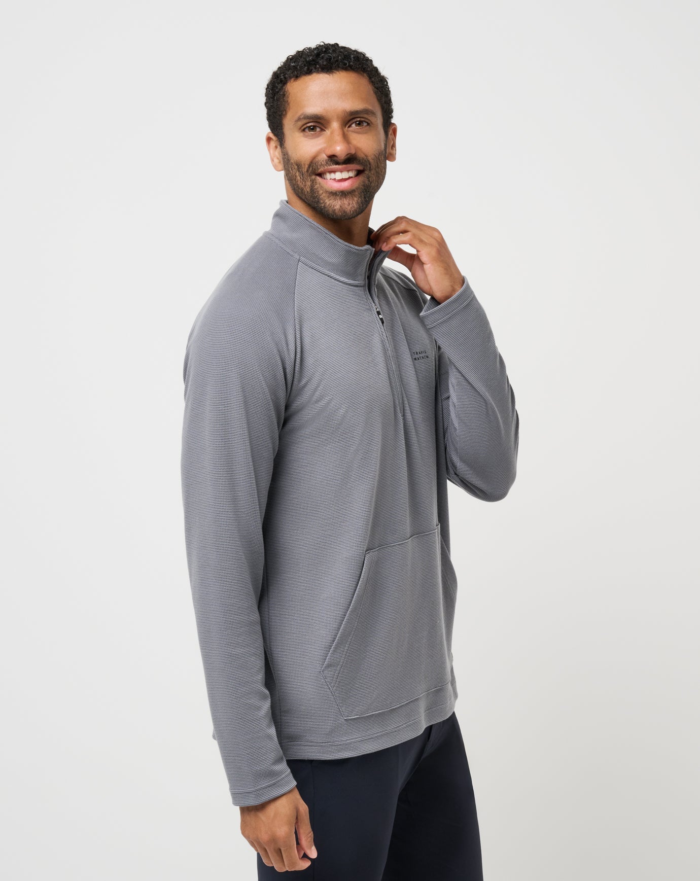 Performance Waffle Quarter Zip