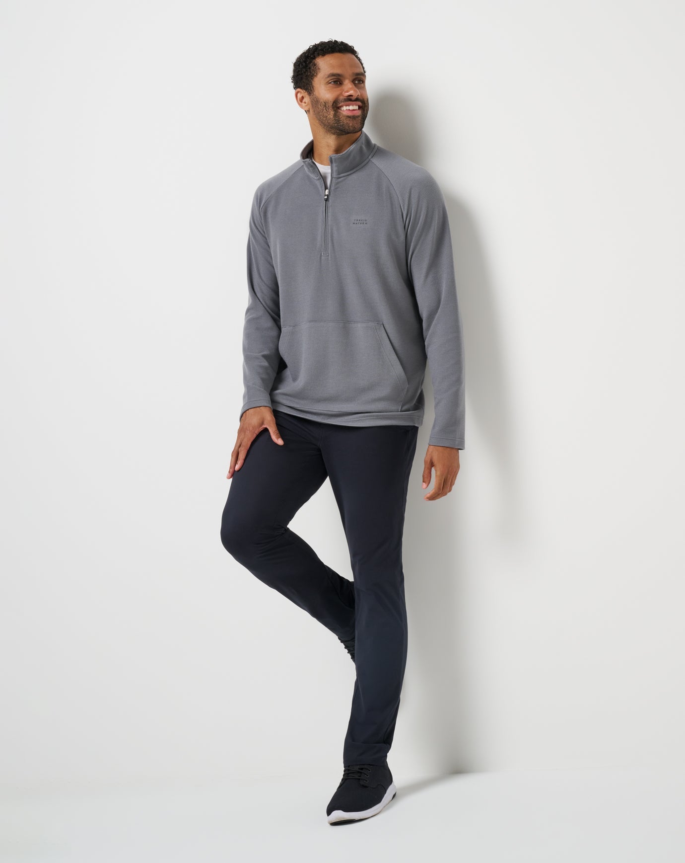 Performance Waffle Quarter Zip