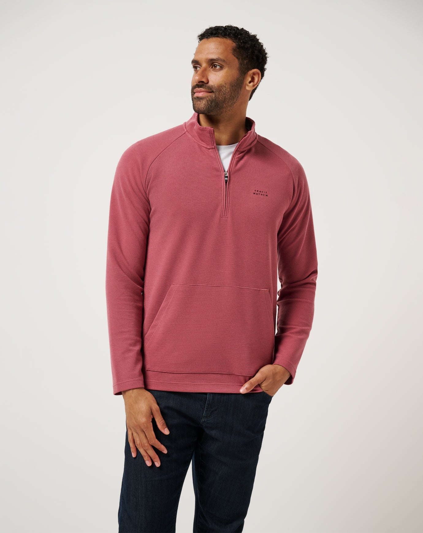 Performance Waffle Quarter Zip