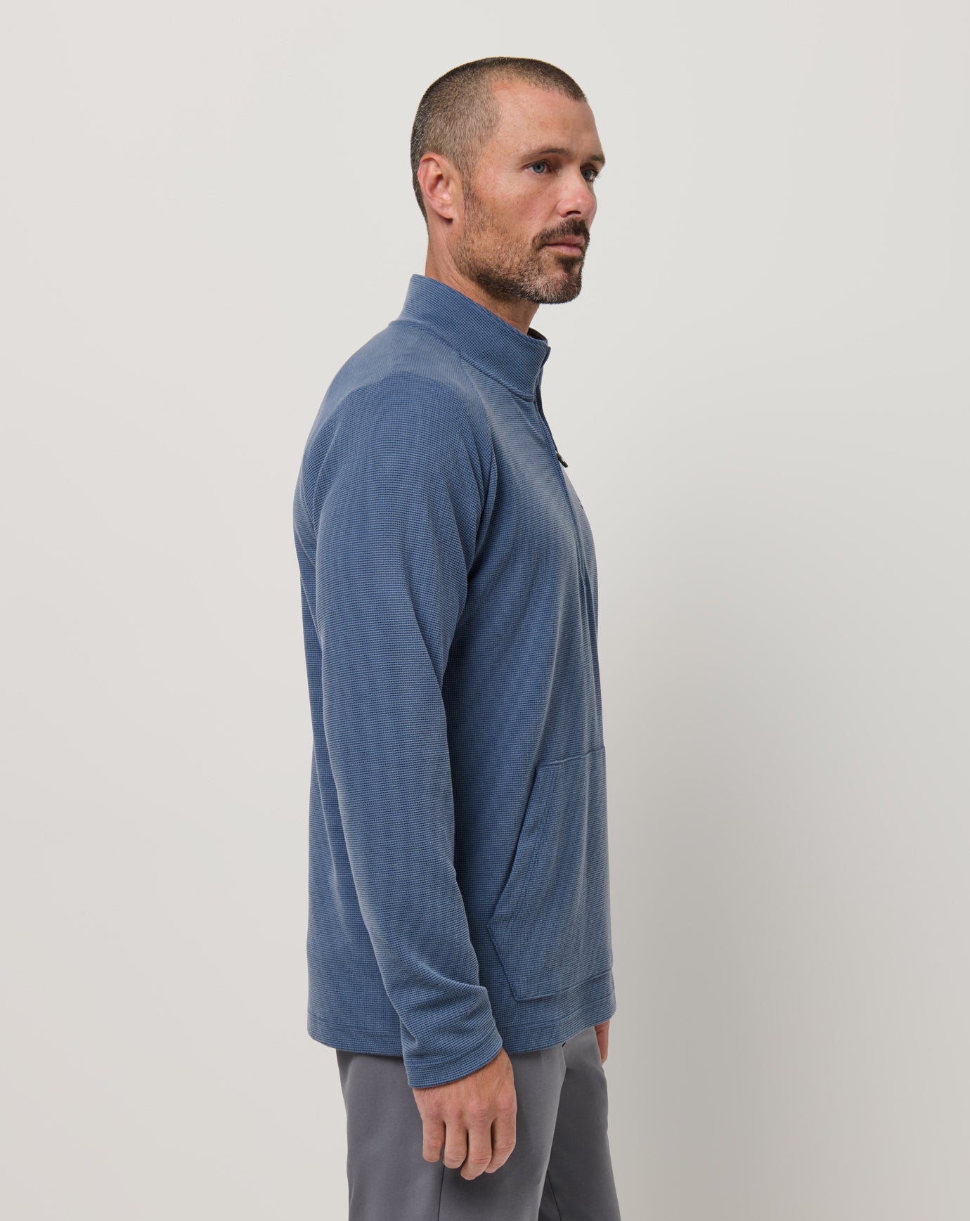 Performance Waffle Quarter Zip