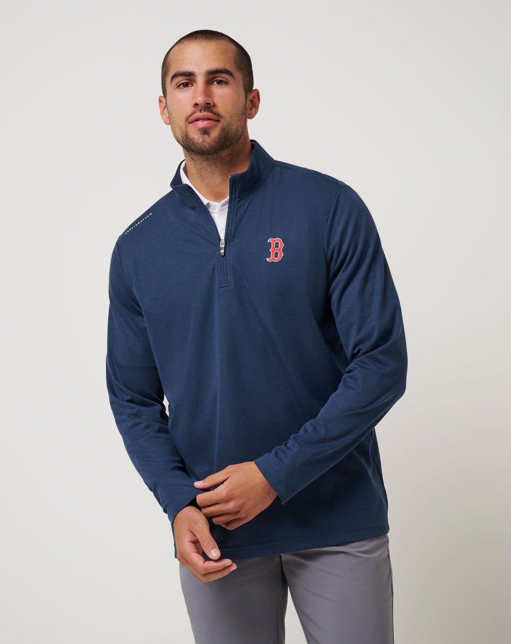 Boston Red Sox Time To Tailgate Quarter Zip