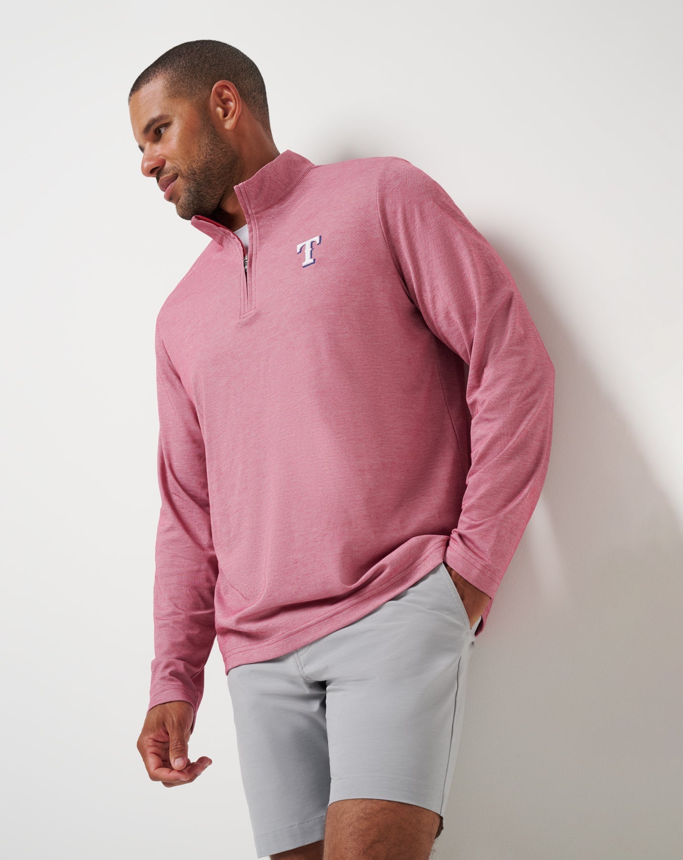 Texas Rangers Time To Tailgate Quarter Zip