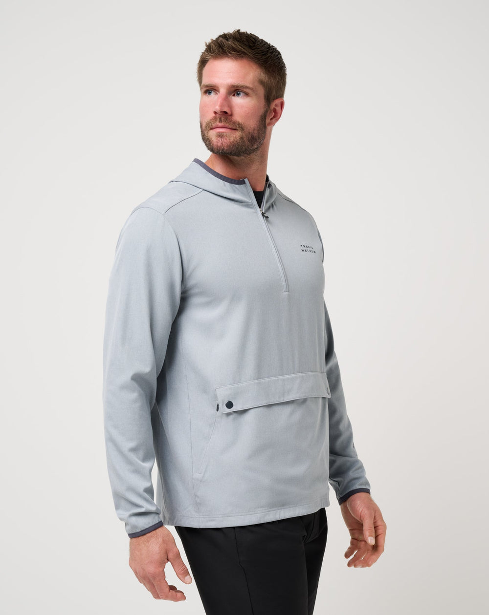 Out Of Pocket Hooded Quarter Zip