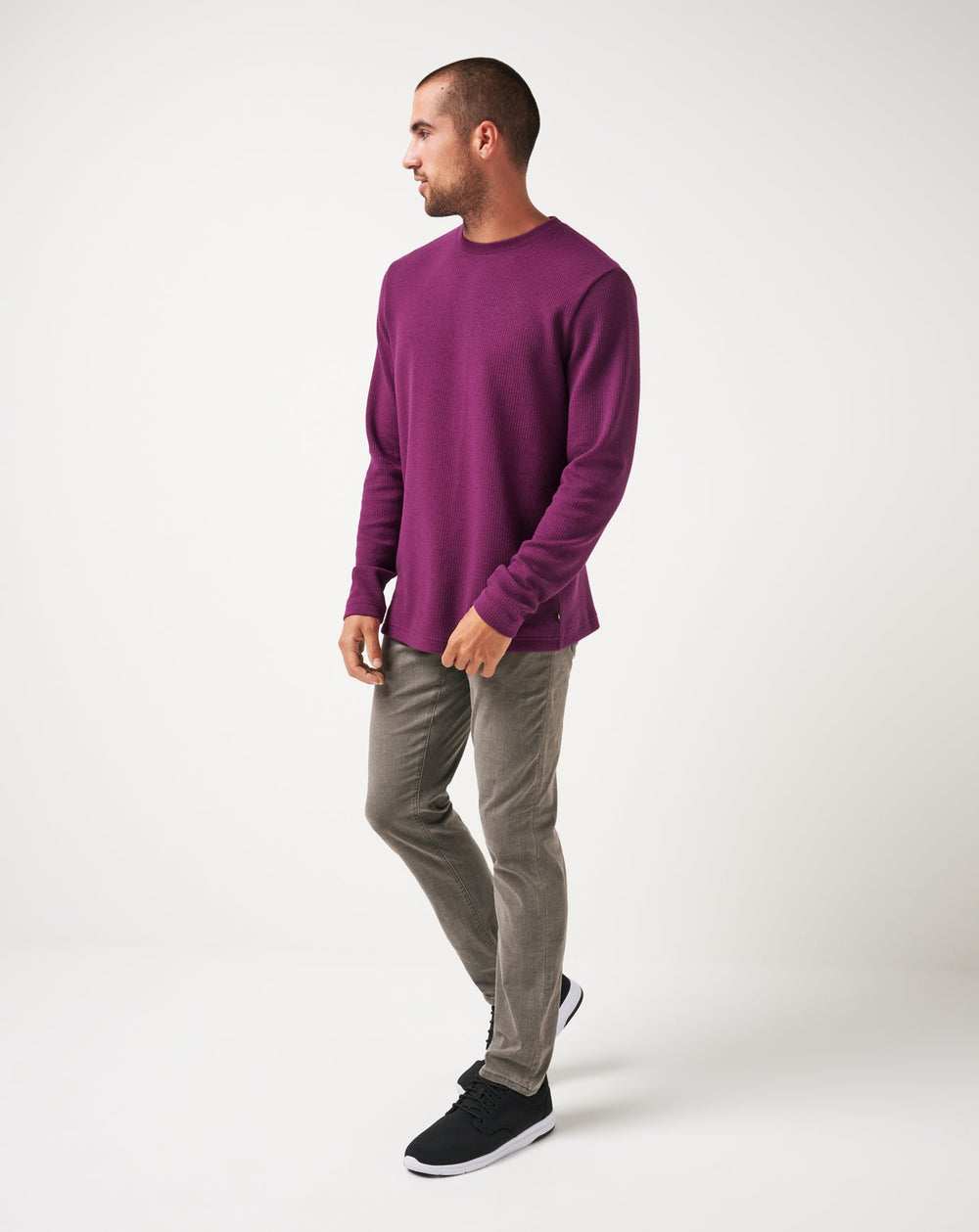 Burnley Cloud Waffle Crew