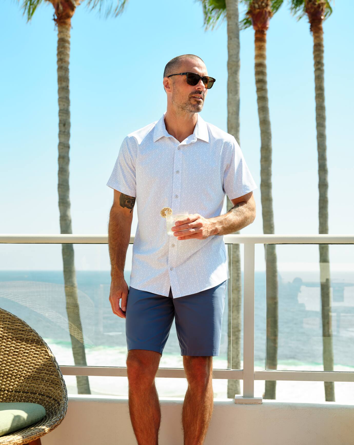 Techwoven Sunlight Button-Up