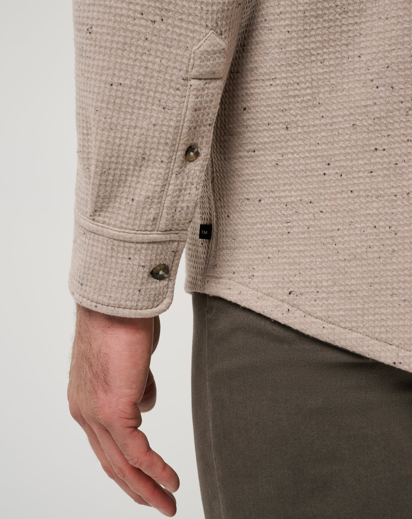 Cloud Waffle Shirt Jacket