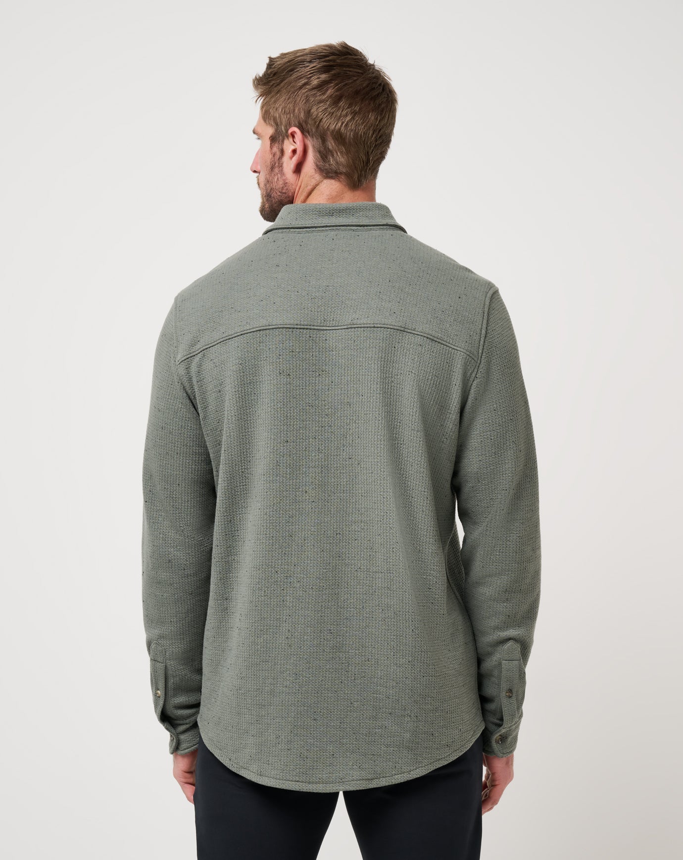 Cloud Waffle Shirt Jacket