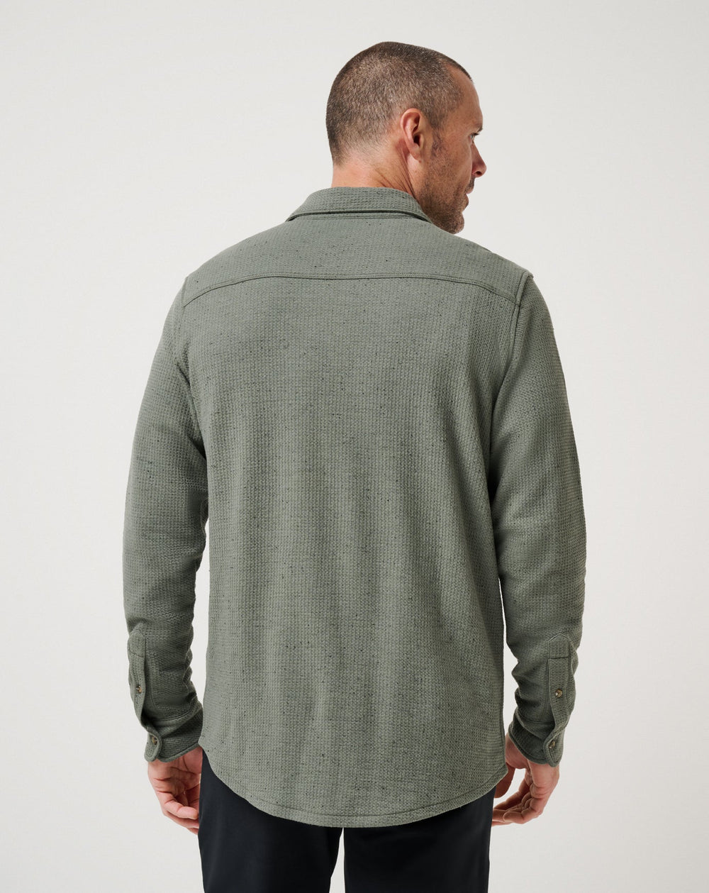 Cloud Waffle Shirt Jacket