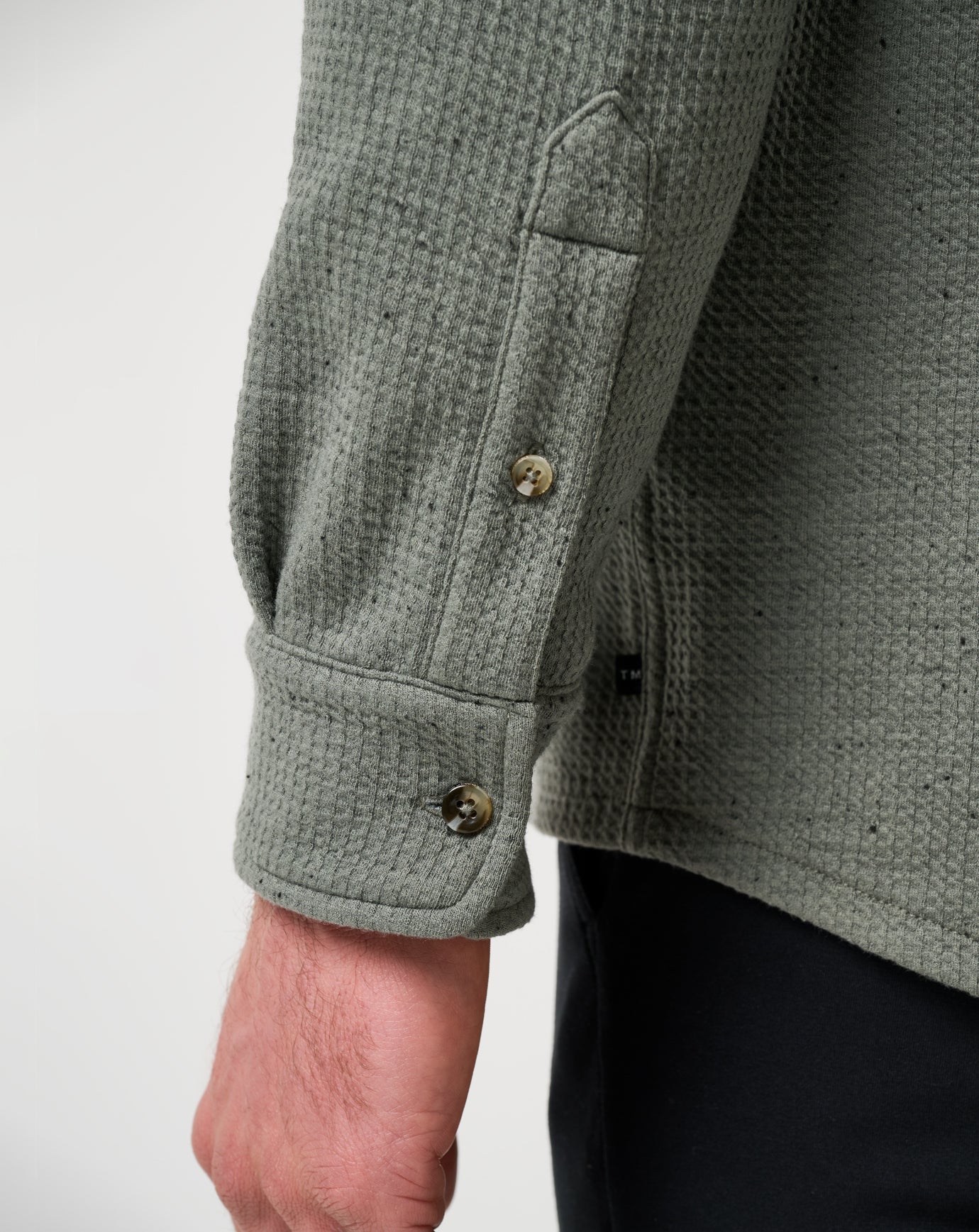 Cloud Waffle Shirt Jacket