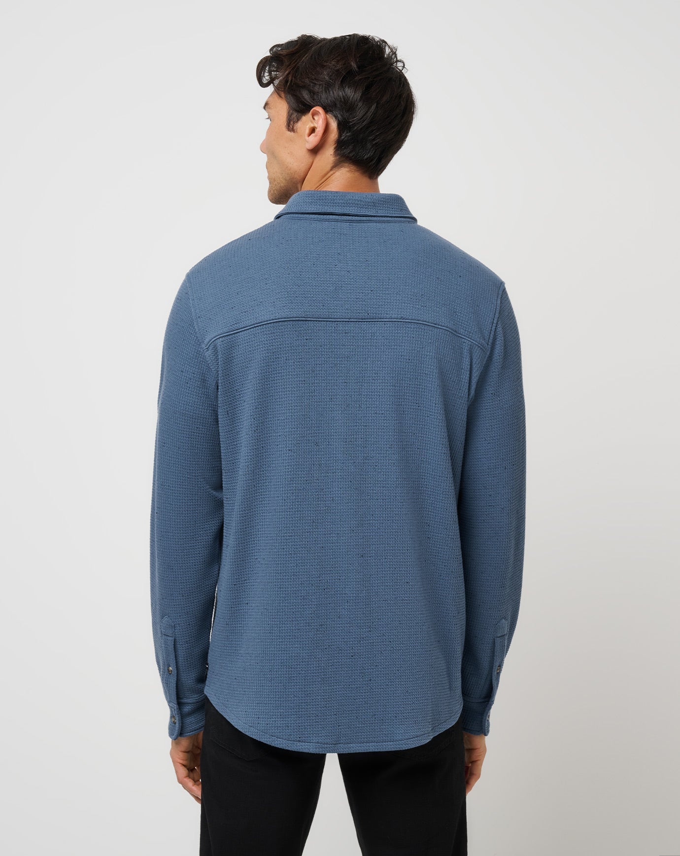 Cloud Waffle Shirt Jacket