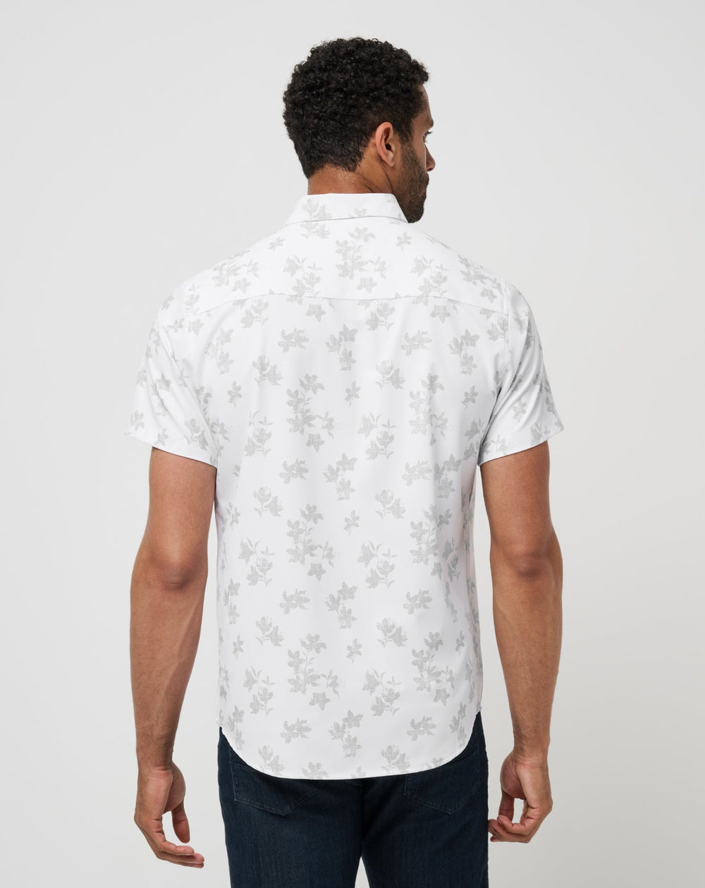 Mist On The Lake Button-Up