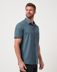 Knit Featherweight Night Button-Up