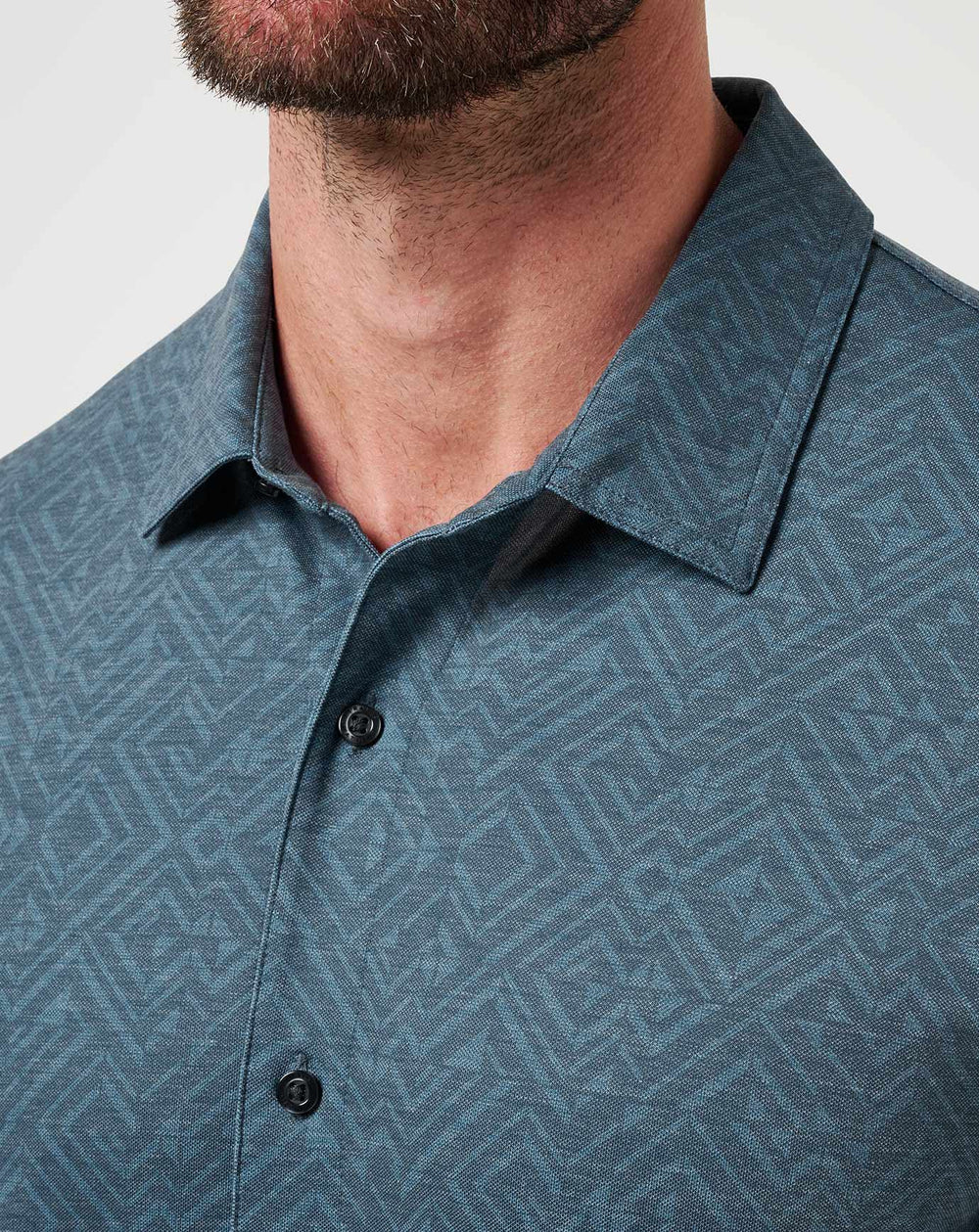 Knit Featherweight Night Button-Up