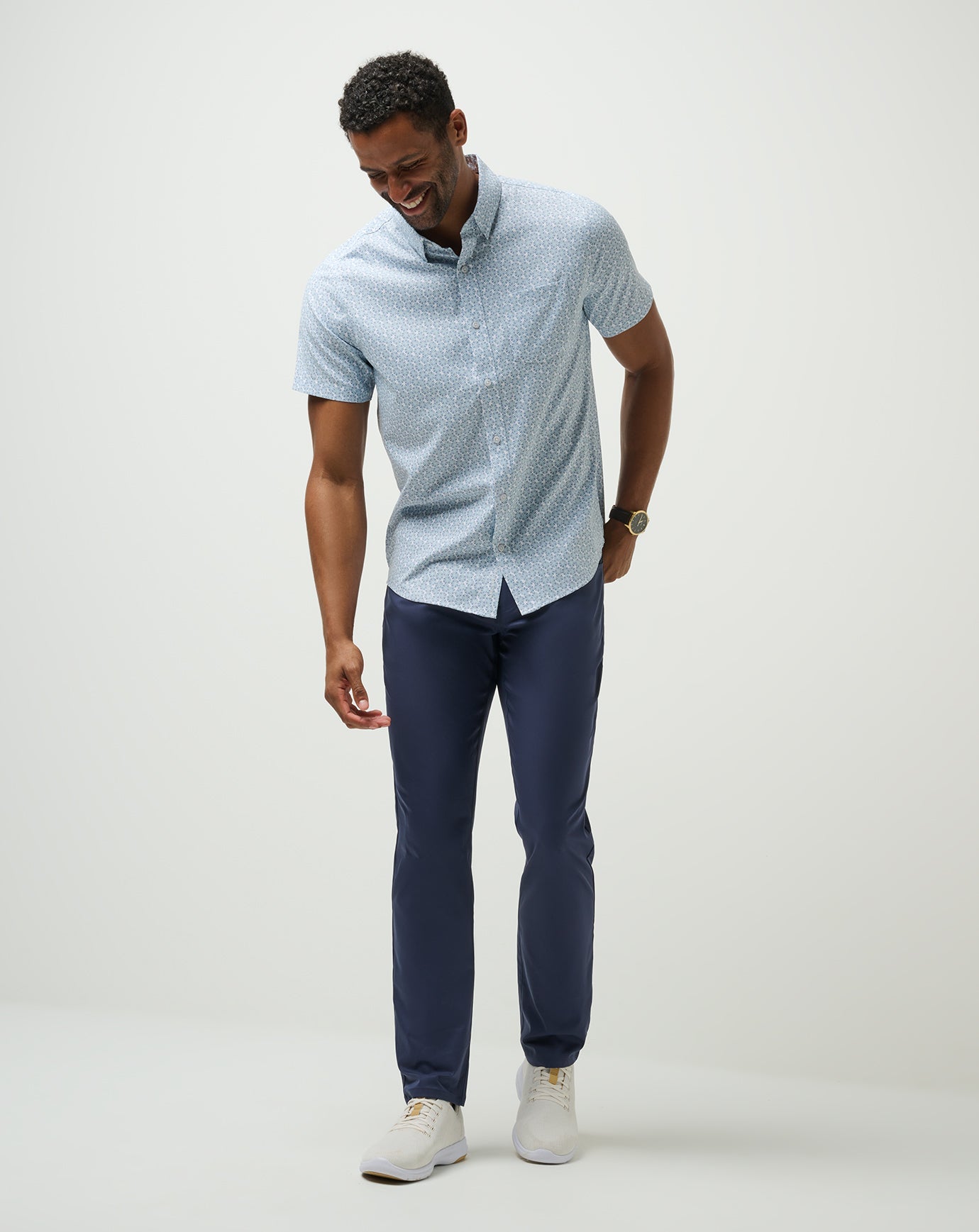 Techwoven Country Mile Button-Up