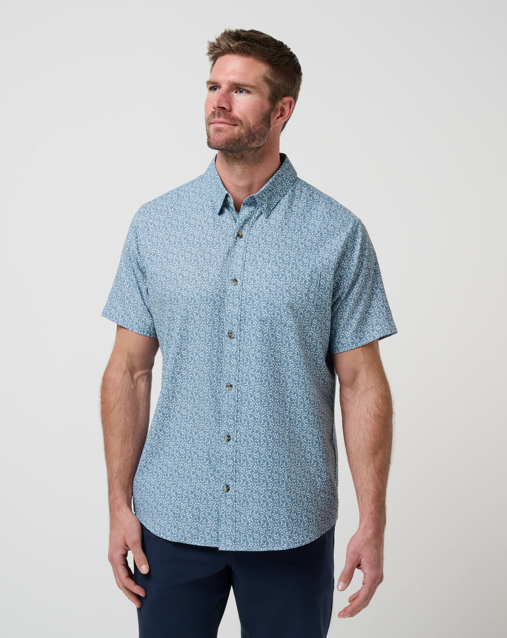 Techwoven Country Mile Button-Up