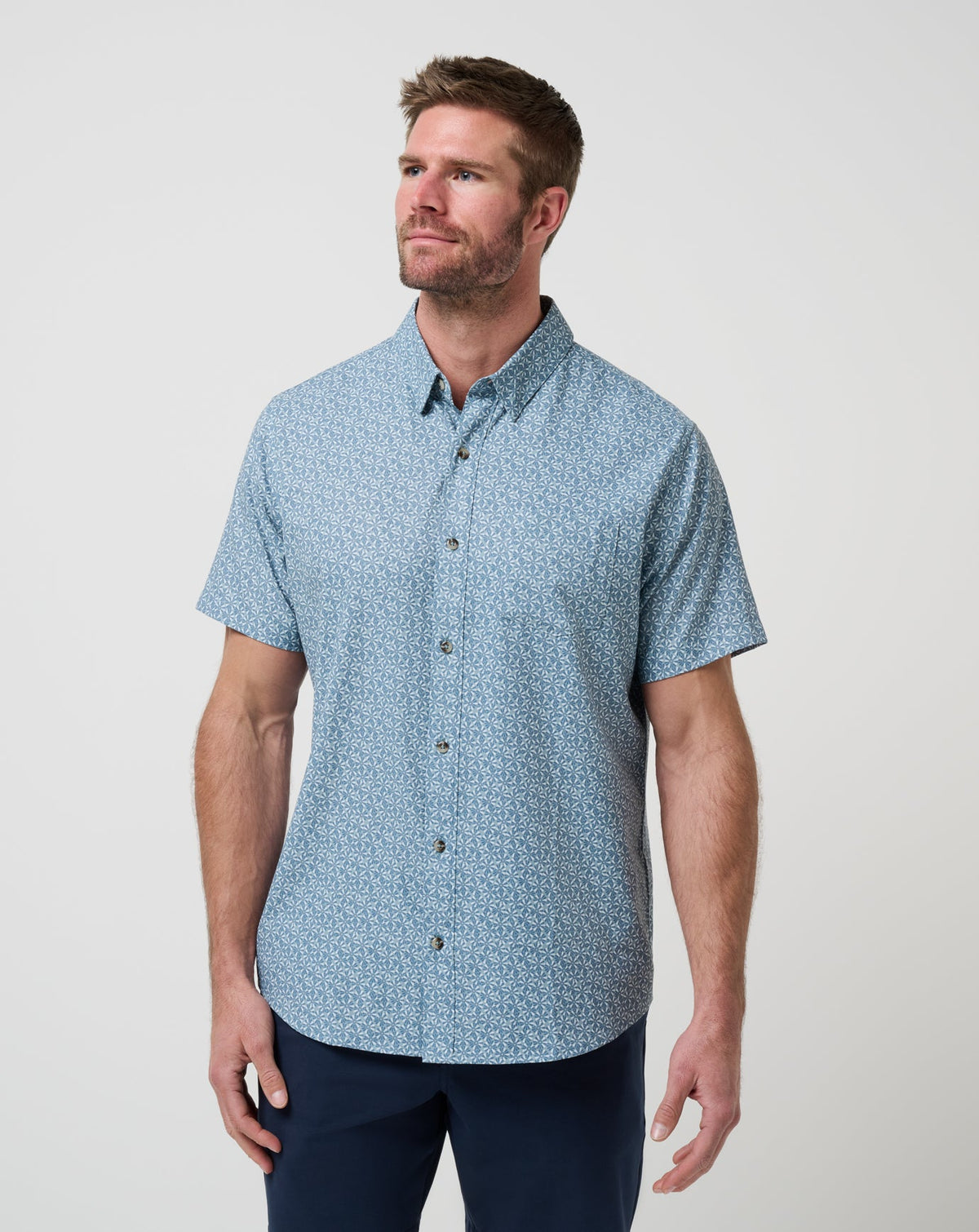 Techwoven Country Mile Button-Up