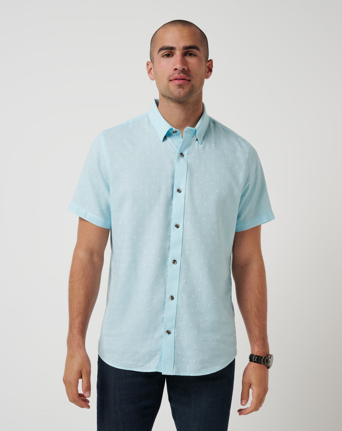 Early Check In Button-Up