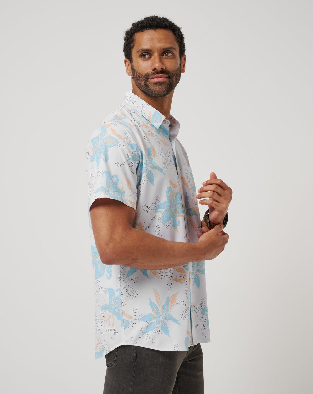 Techwoven Board Battle Button-Up