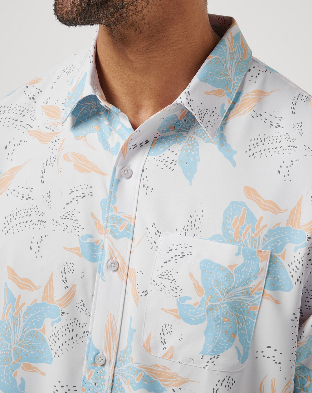 Techwoven Board Battle Button-Up