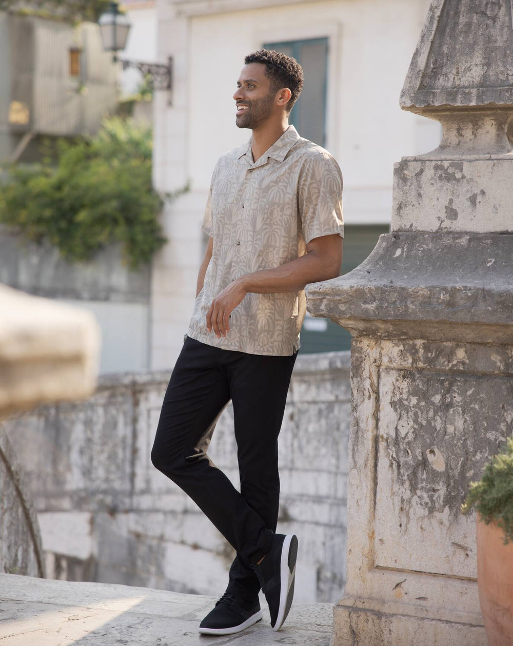 Desert Sun Button-Up