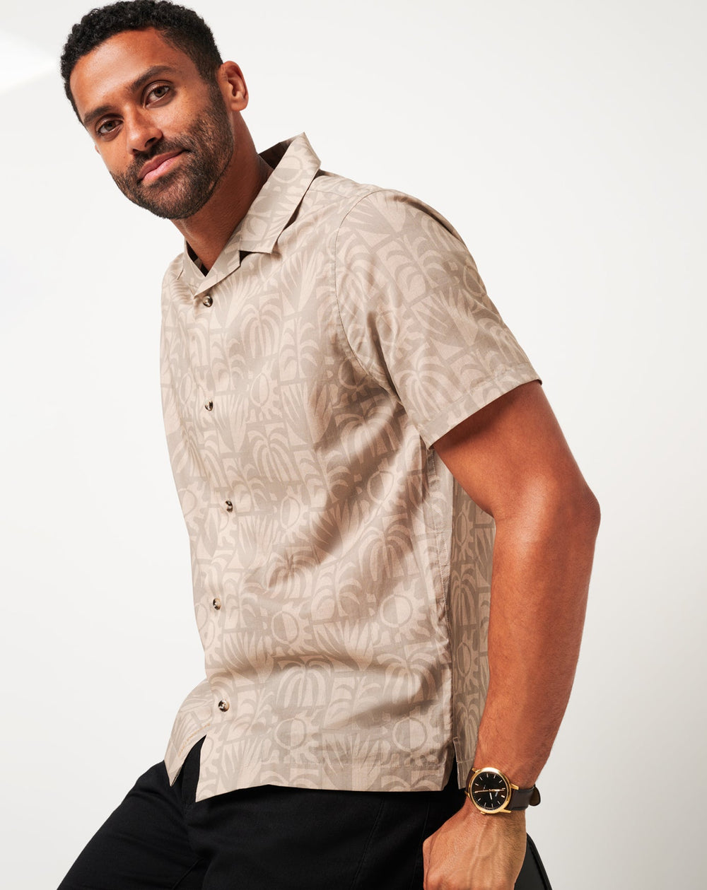 Desert Sun Button-Up